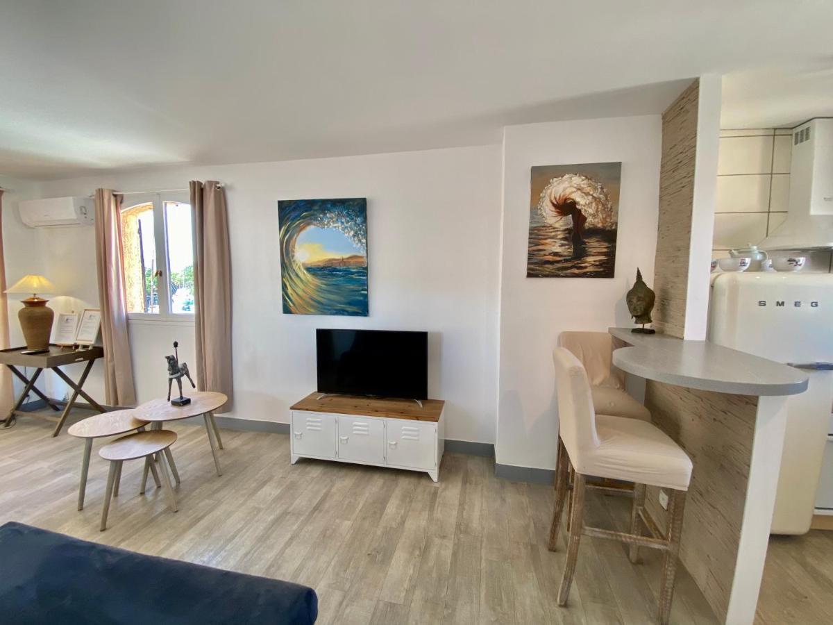 Marinesappartement-2Min Plage, Acces Direct Port Cogolin Exterior photo