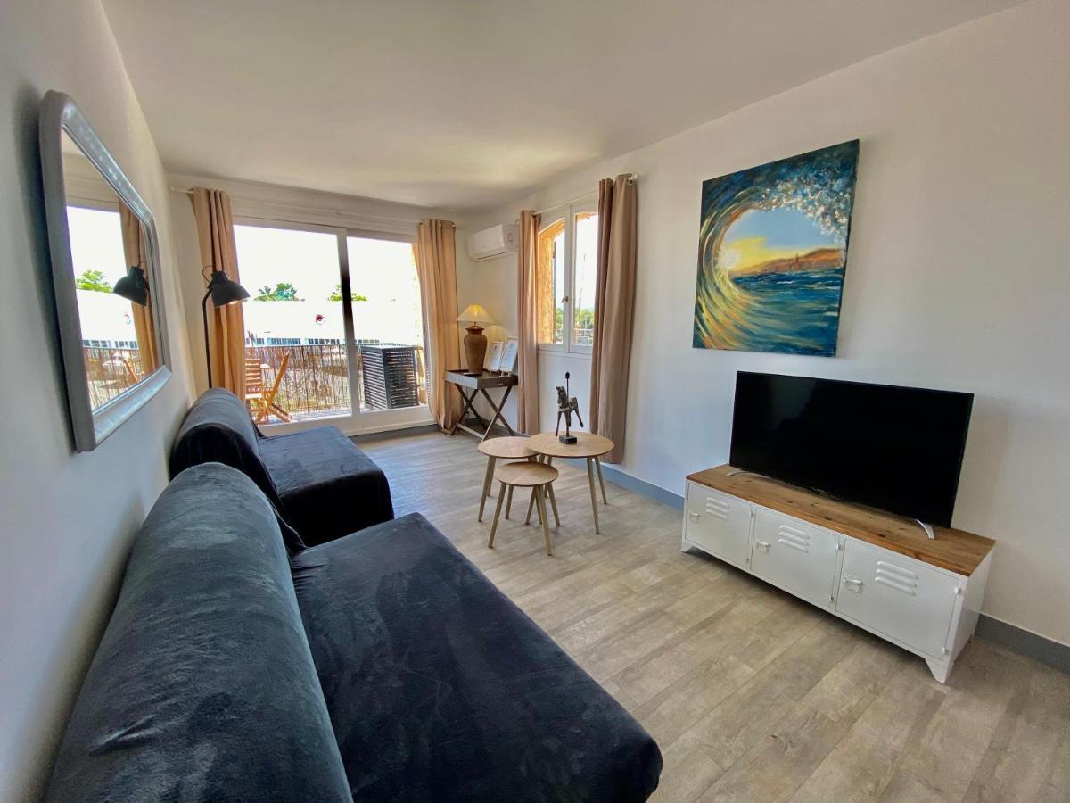 Marinesappartement-2Min Plage, Acces Direct Port Cogolin Exterior photo